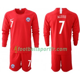 Tenue Chili ALEXIS 7 Enfant Domicile 2018-2019 Maillot de Foot ML